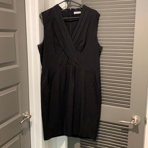Calvin Klein black sleeveless dress, Size 16